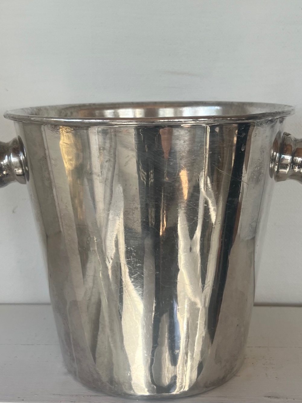 Vintage Silver Plate Champagne / Wine Cooler Ice Bucket